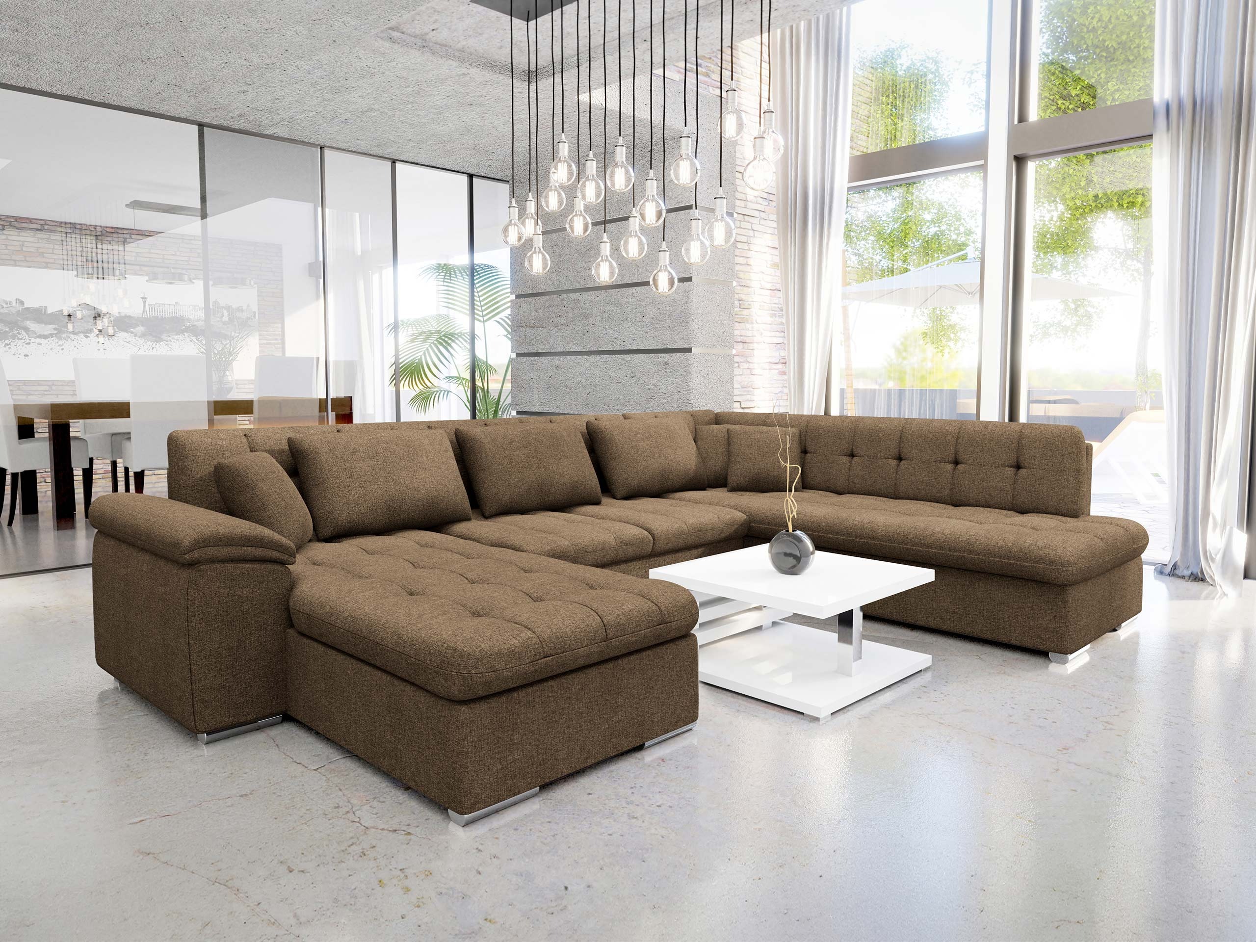 Corner sofa Comfivo Gemma IV (Lux 03)