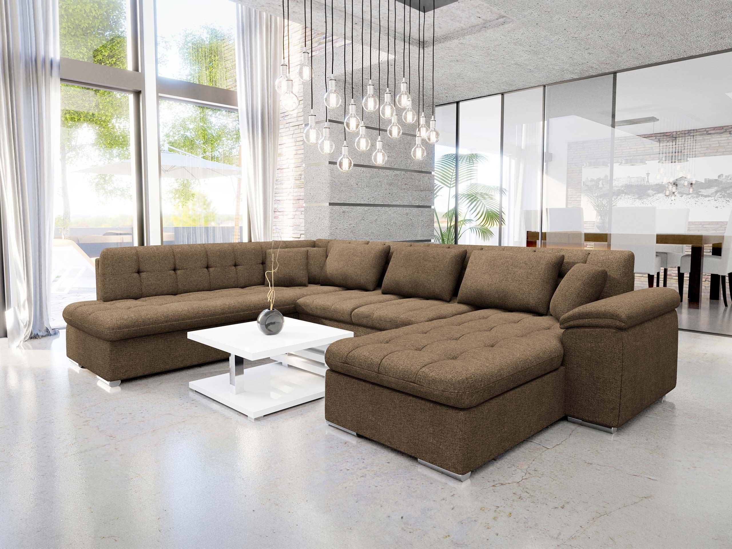 Corner sofa Comfivo Gemma IV (Lux 03)