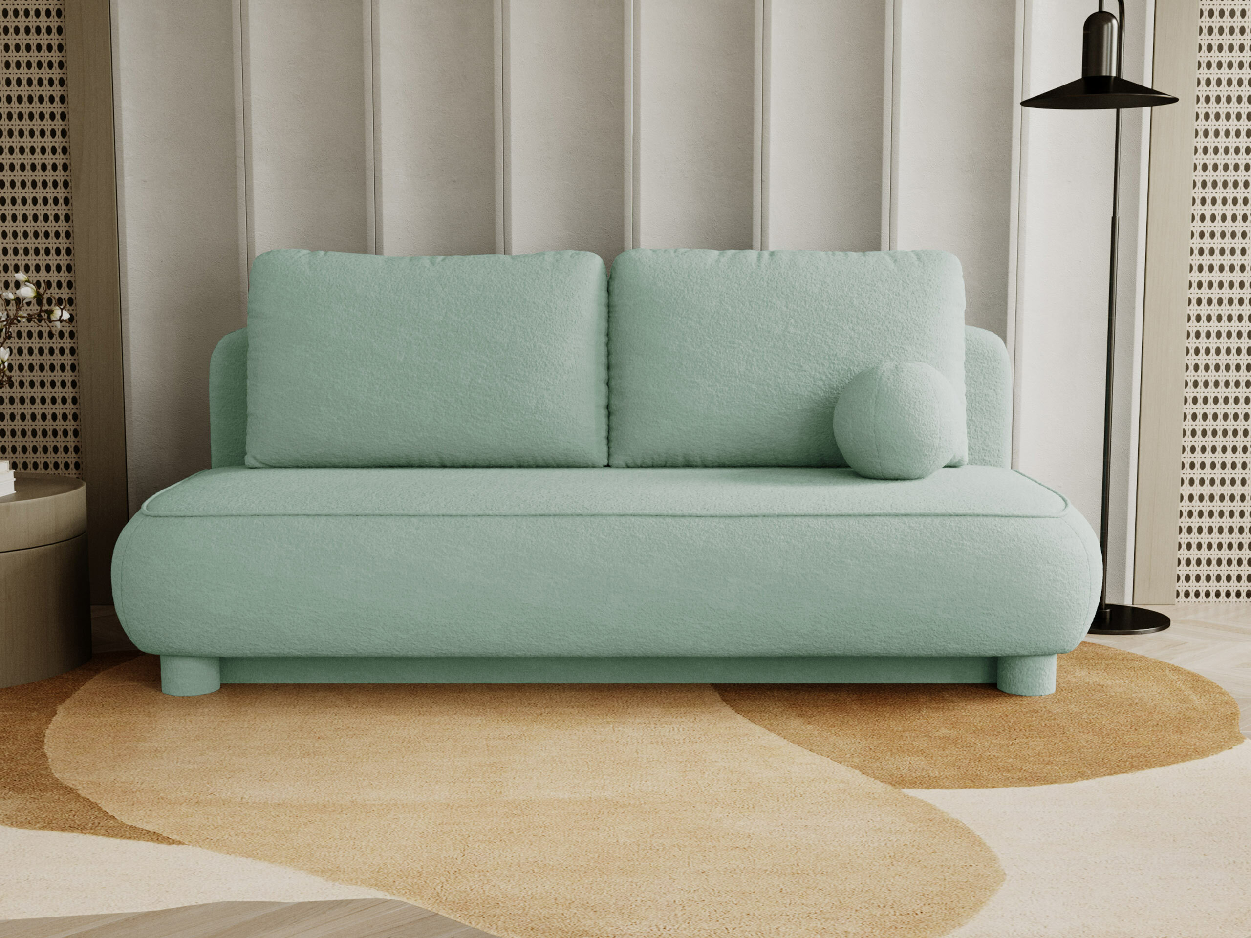 Sofa bed TrendyNest Canora (Coral 55)