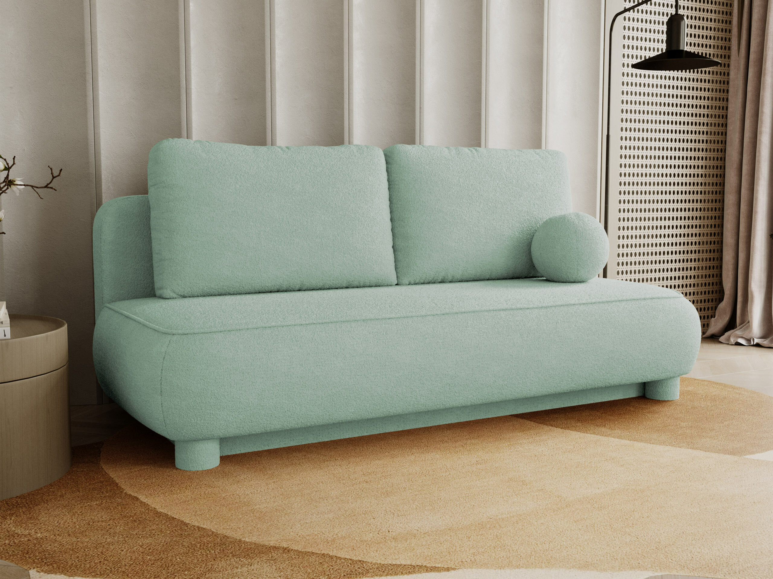 Sofa bed TrendyNest Canora (Coral 55)