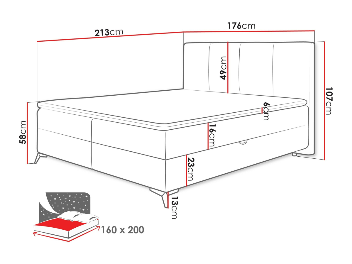 Continental bed Portage 109 (Velo 623)