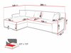 Corner sofa Comfivo 129 (Lux 05 + Lux 06)