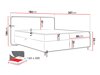 Continental bed Stonecrest 108 (Taro 05)