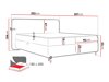 Continental bed Stonecrest 108 (Taro 11)