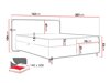 Continental bed Stonecrest 108 (Taro 33)