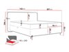 Continental bed Stonecrest 108 (Taro 98)