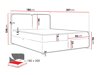 Continental bed Stonecrest 109 (Taro 05)