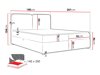 Continental bed Stonecrest 109 (Taro 11)