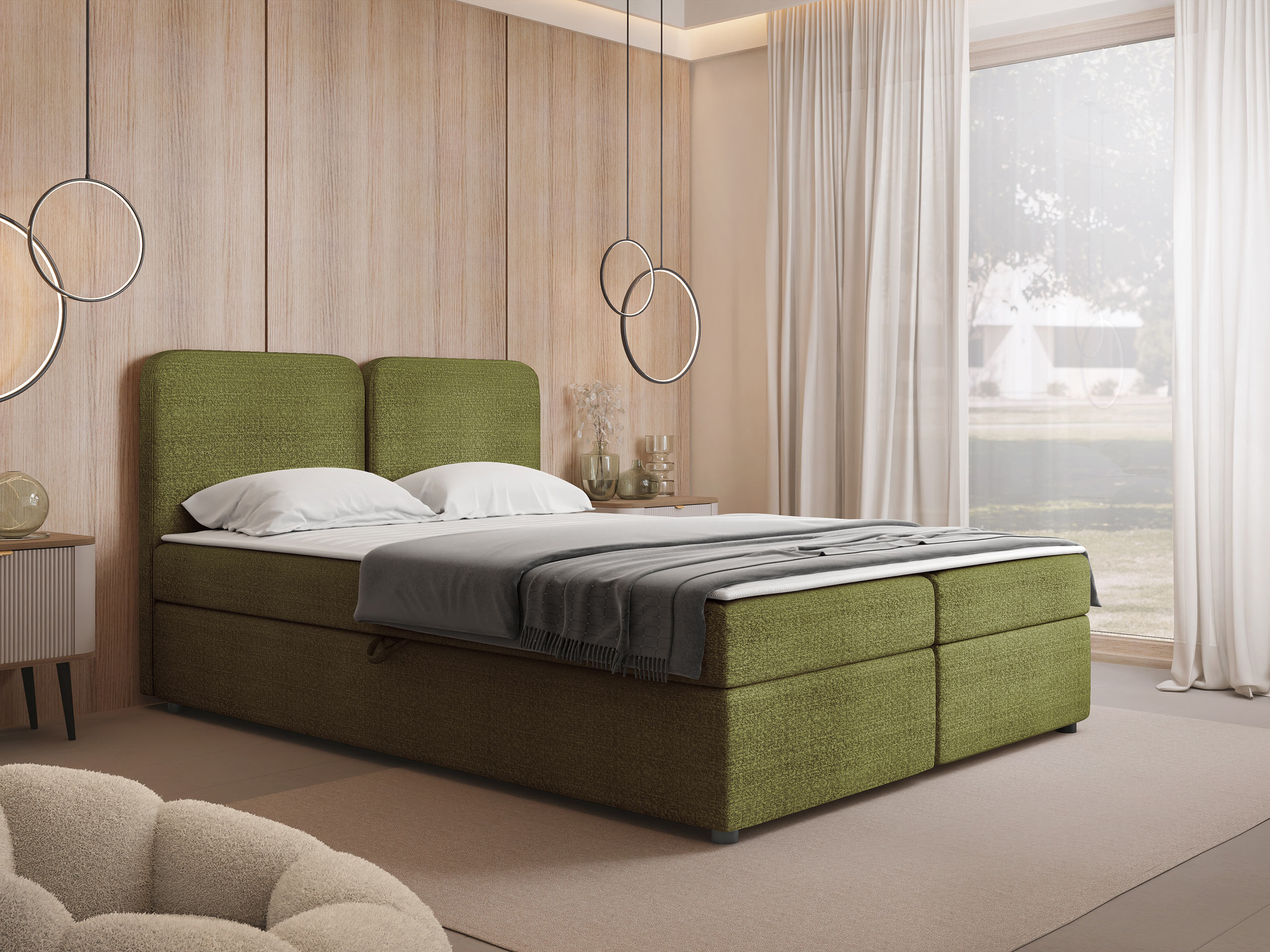 Continental bed Stonecrest 109 (Taro 33)