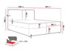 Continental bed Stonecrest 109 (Taro 33)