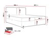 Continental bed Stonecrest 109 (Taro 98)