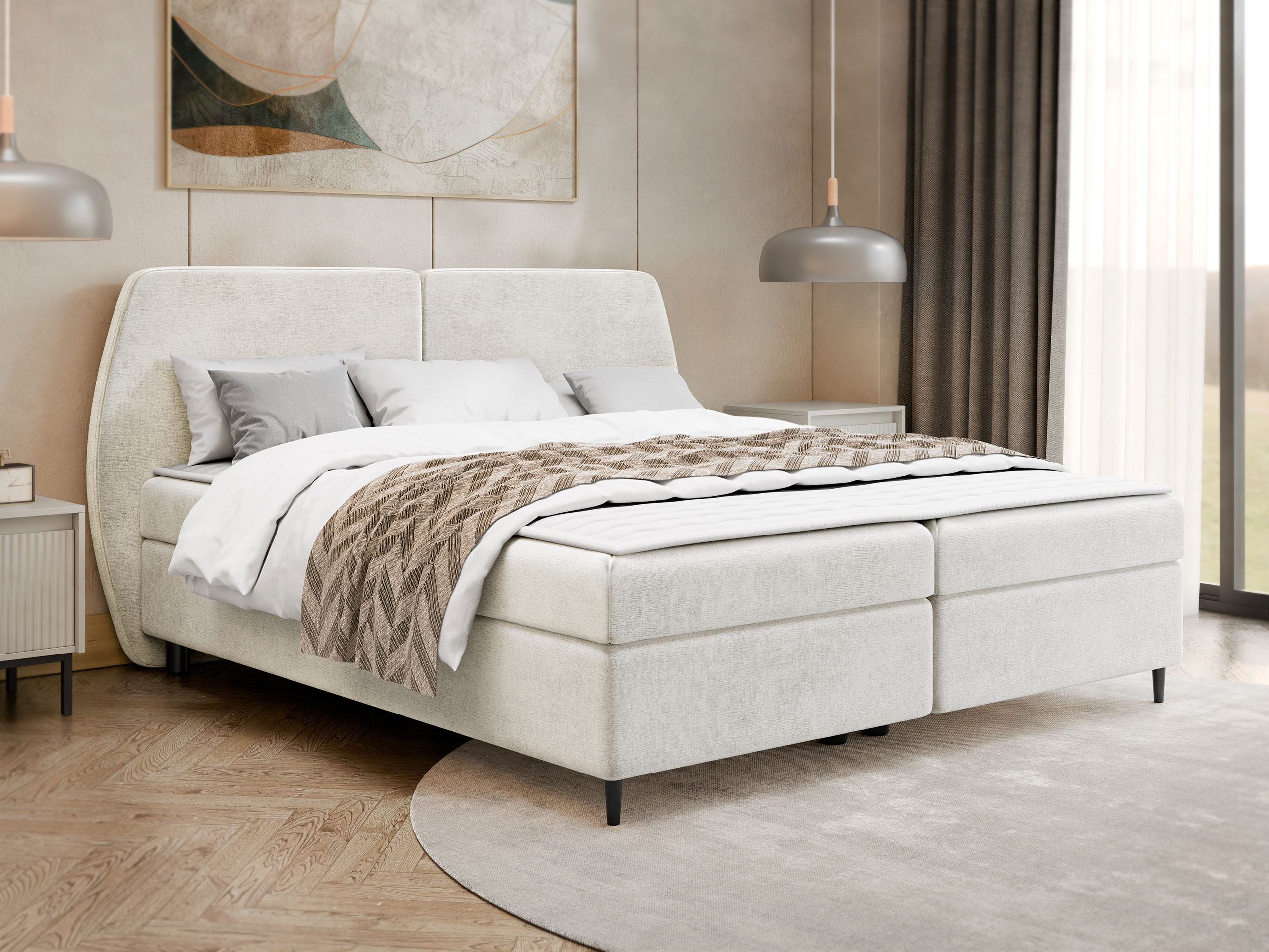 Continental bed Stonecrest 110 (Wave 01)
