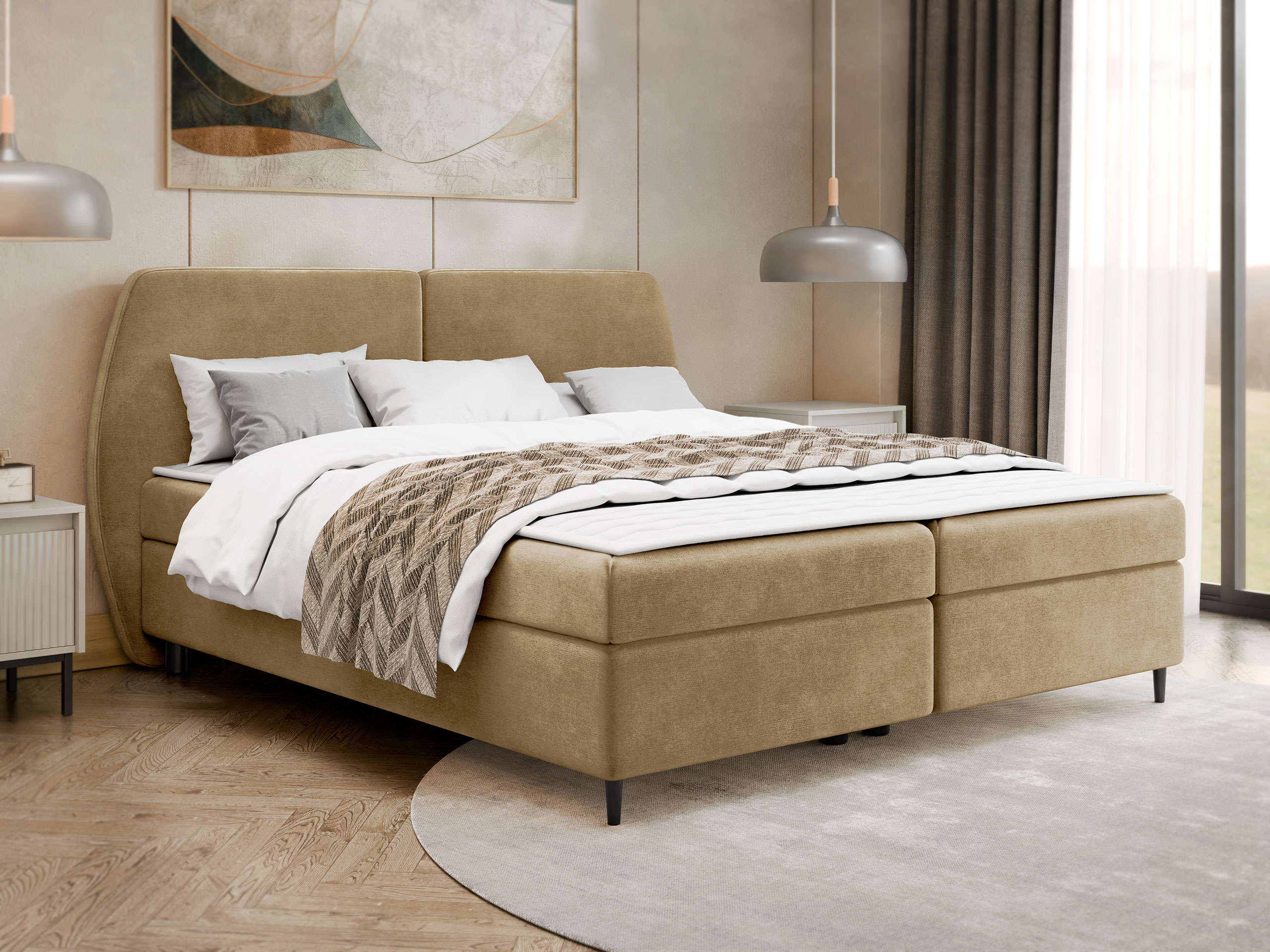 Continental bed Stonecrest 110 (Wave 04)