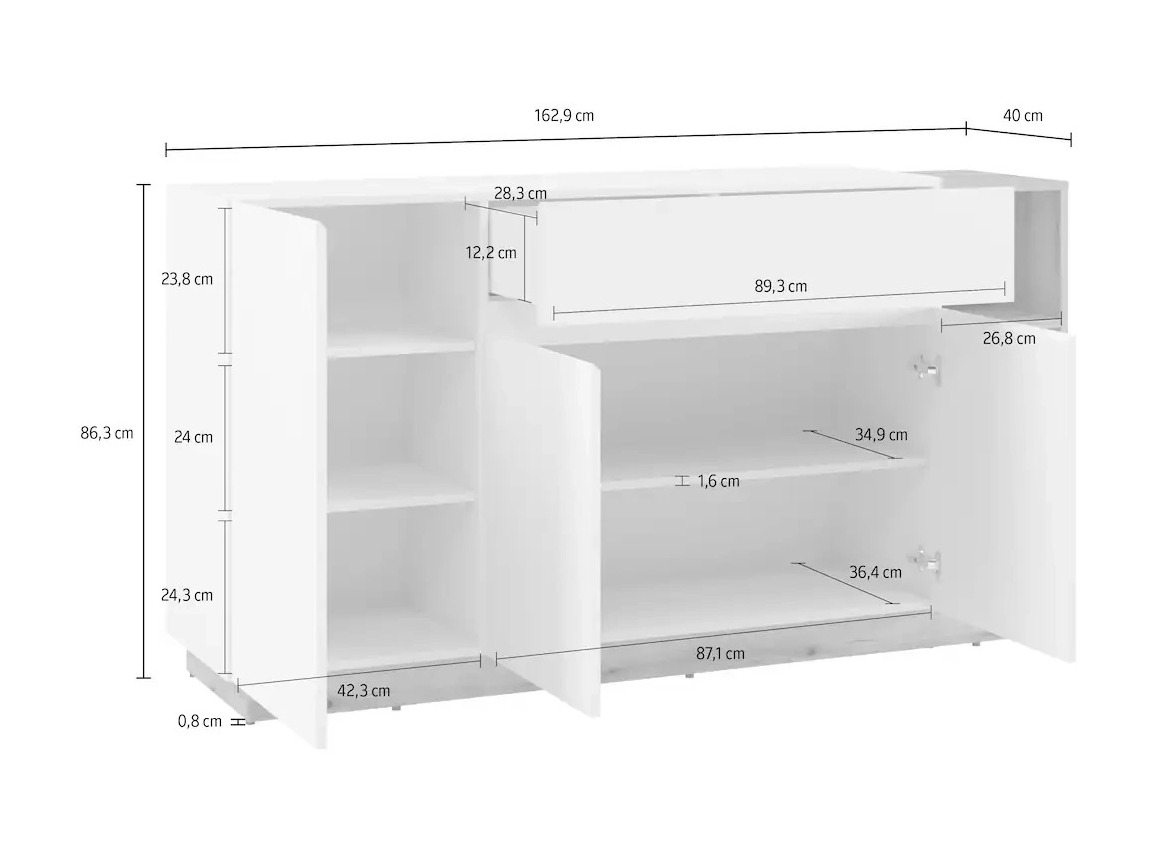 Chest of drawers Ontario 168