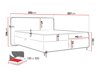 Continental bed Stonecrest 108 (Taro 98)