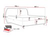 Continental bed Stonecrest 110 (Wave 05)