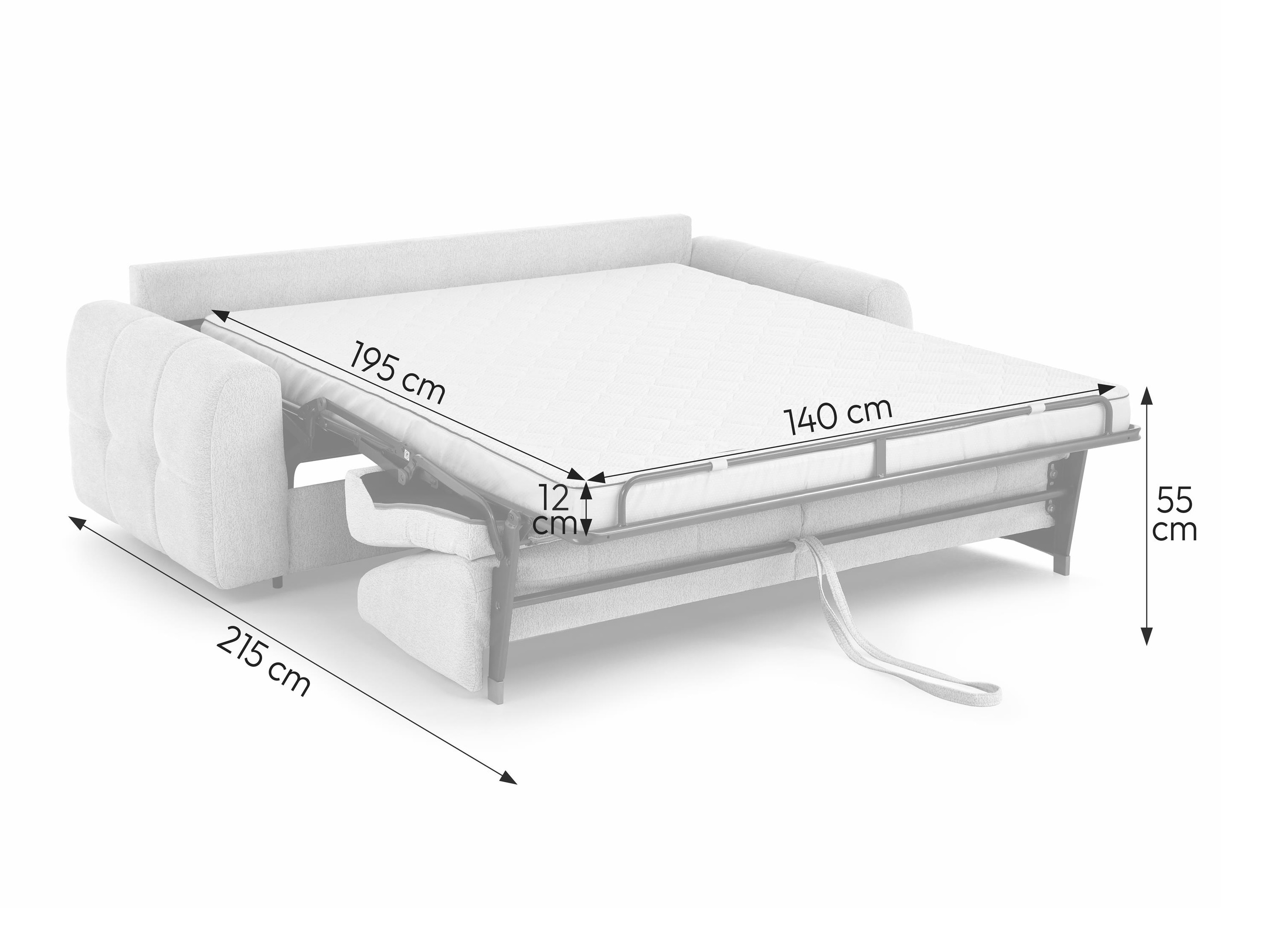 Sofa bed Margate 126 (Misterio 03)