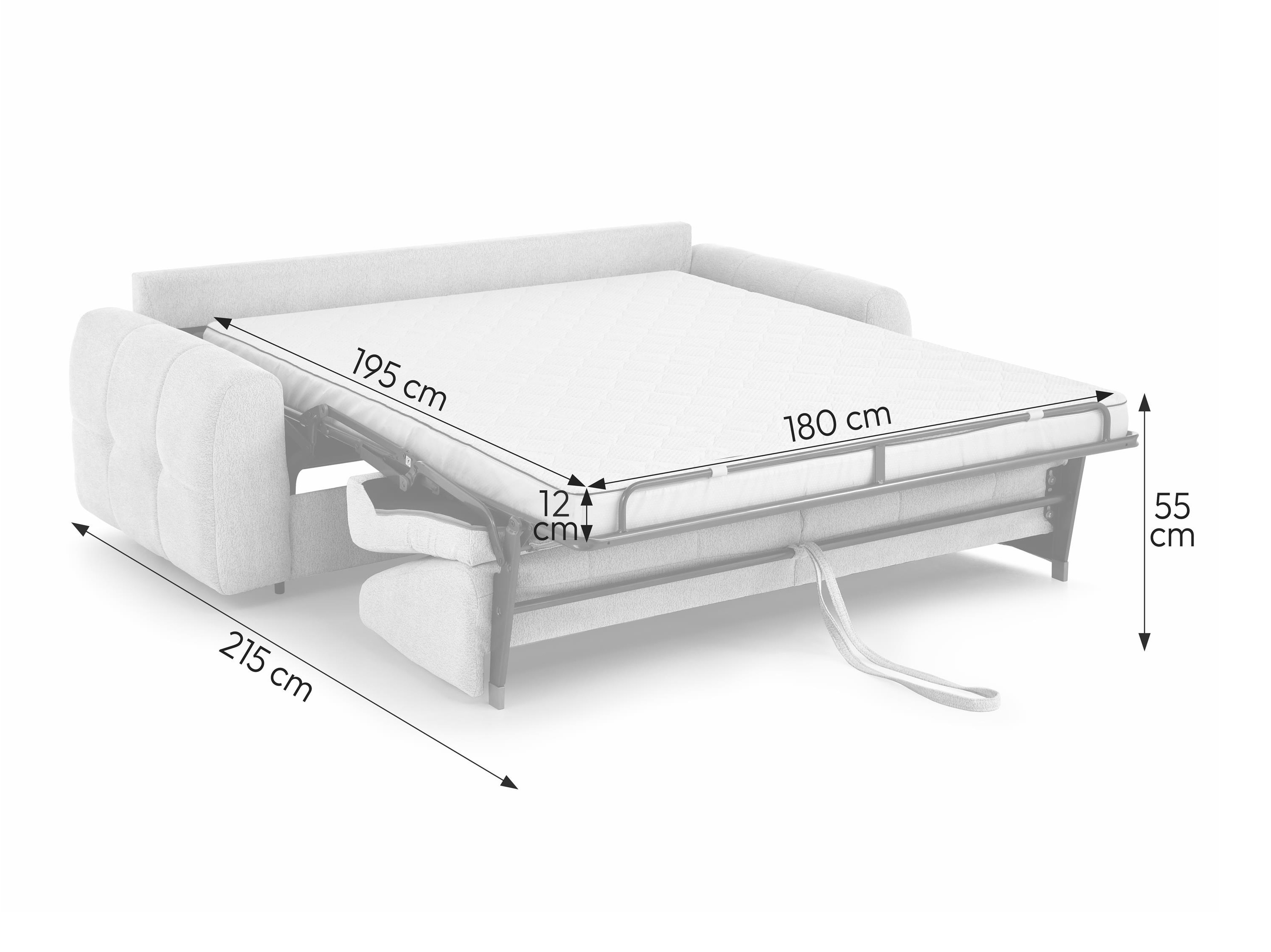 Sofa bed Margate 126 (Misterio 03)