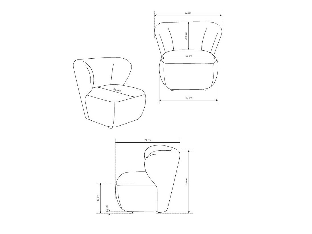 Armchair Kingston 201