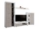 Living room set Tucson 103 (White + Concrete)