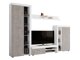 Living room set Tucson 103 (White + Concrete)
