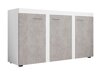 Sideboard Tucson 121 (White + Concrete)