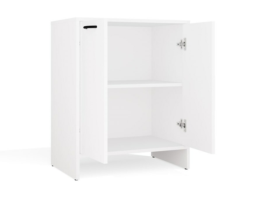 Standing bathroom cabinet for washbasin Servou 113 (White)