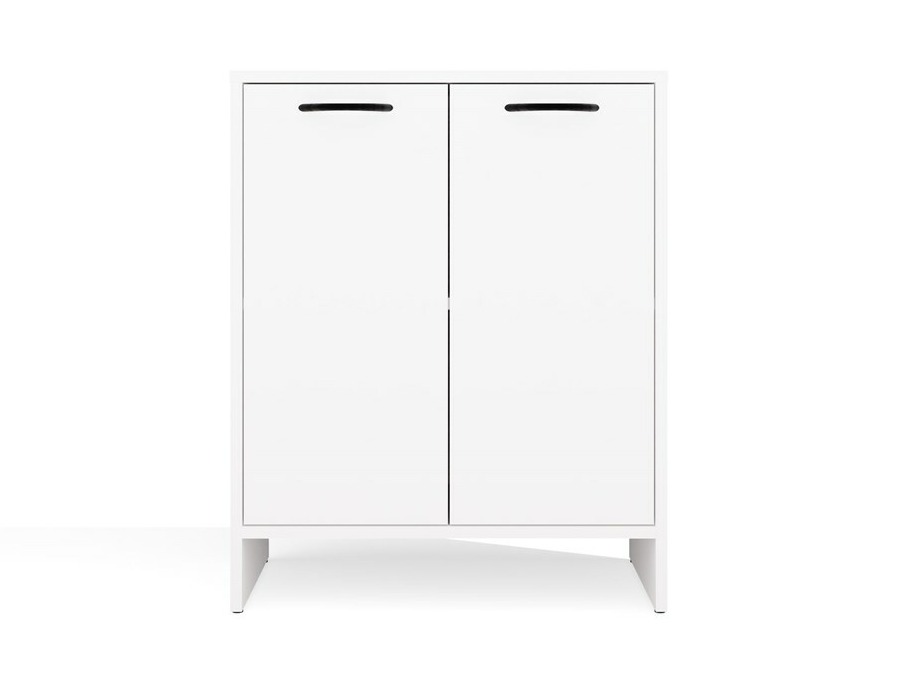Standing bathroom cabinet for washbasin Servou 113 (White)