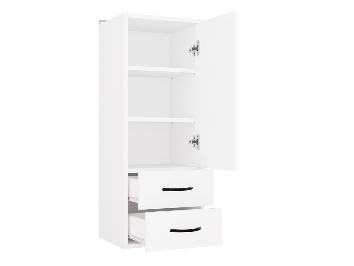 Wall-mounted bathroom cabinet Servou 115 (White)