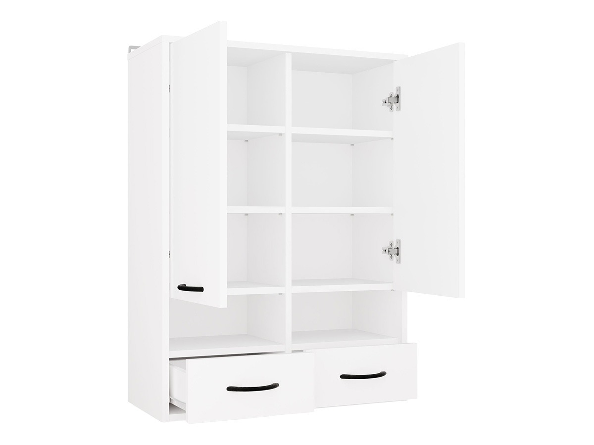 Wall-mounted bathroom cabinet Servou 116 (White)