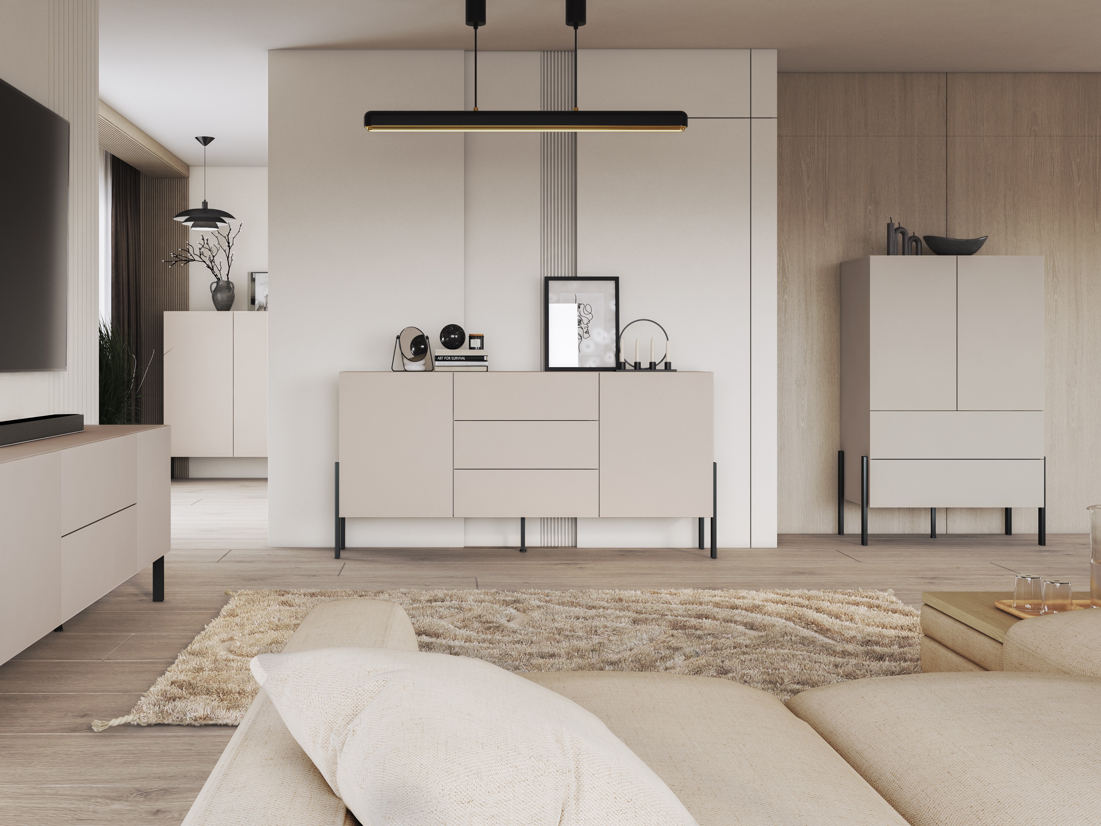 Bookcase Etsore 106 (Cashmere)