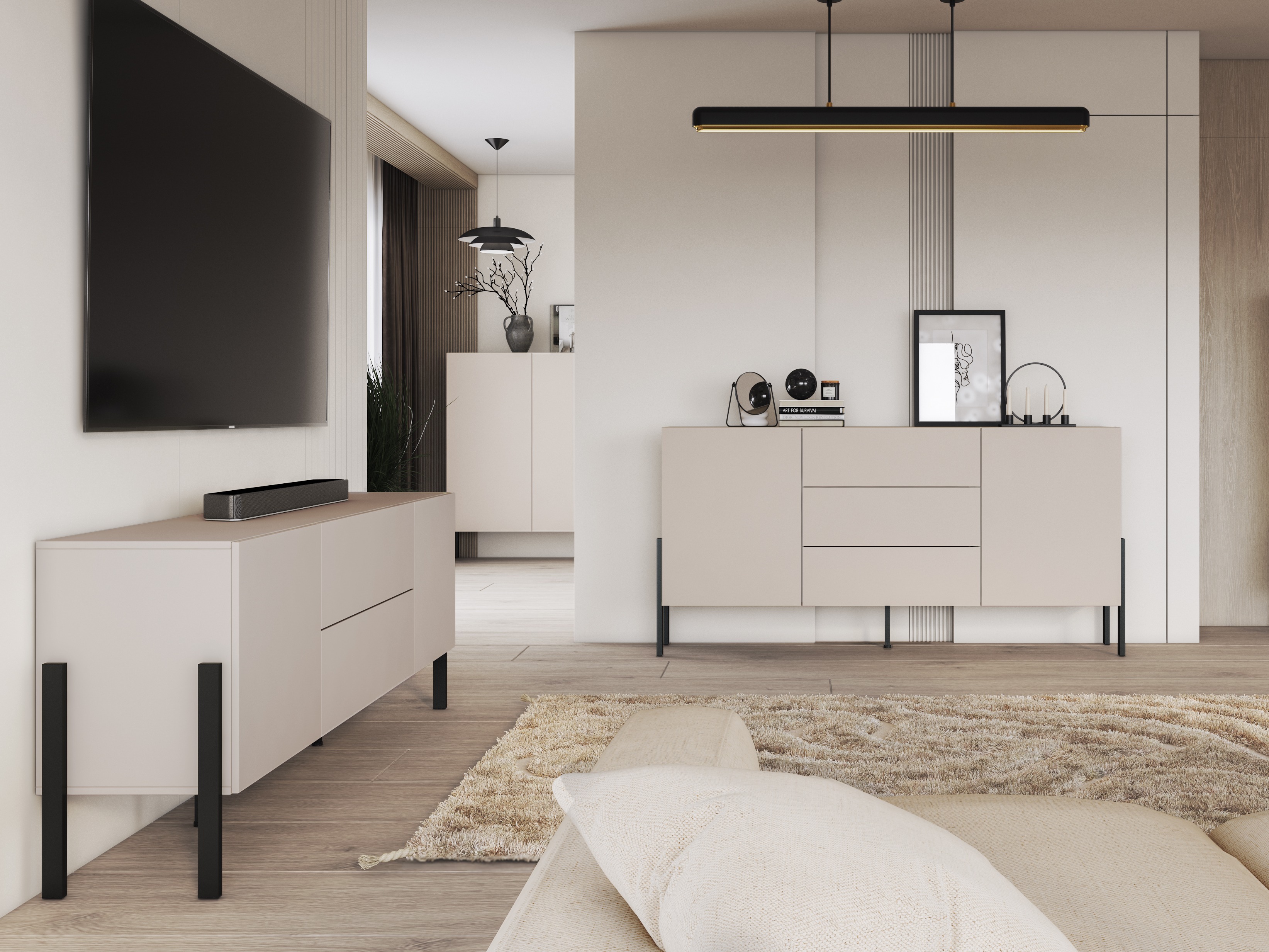 Chest of drawers Etsore 101 (Cashmere)