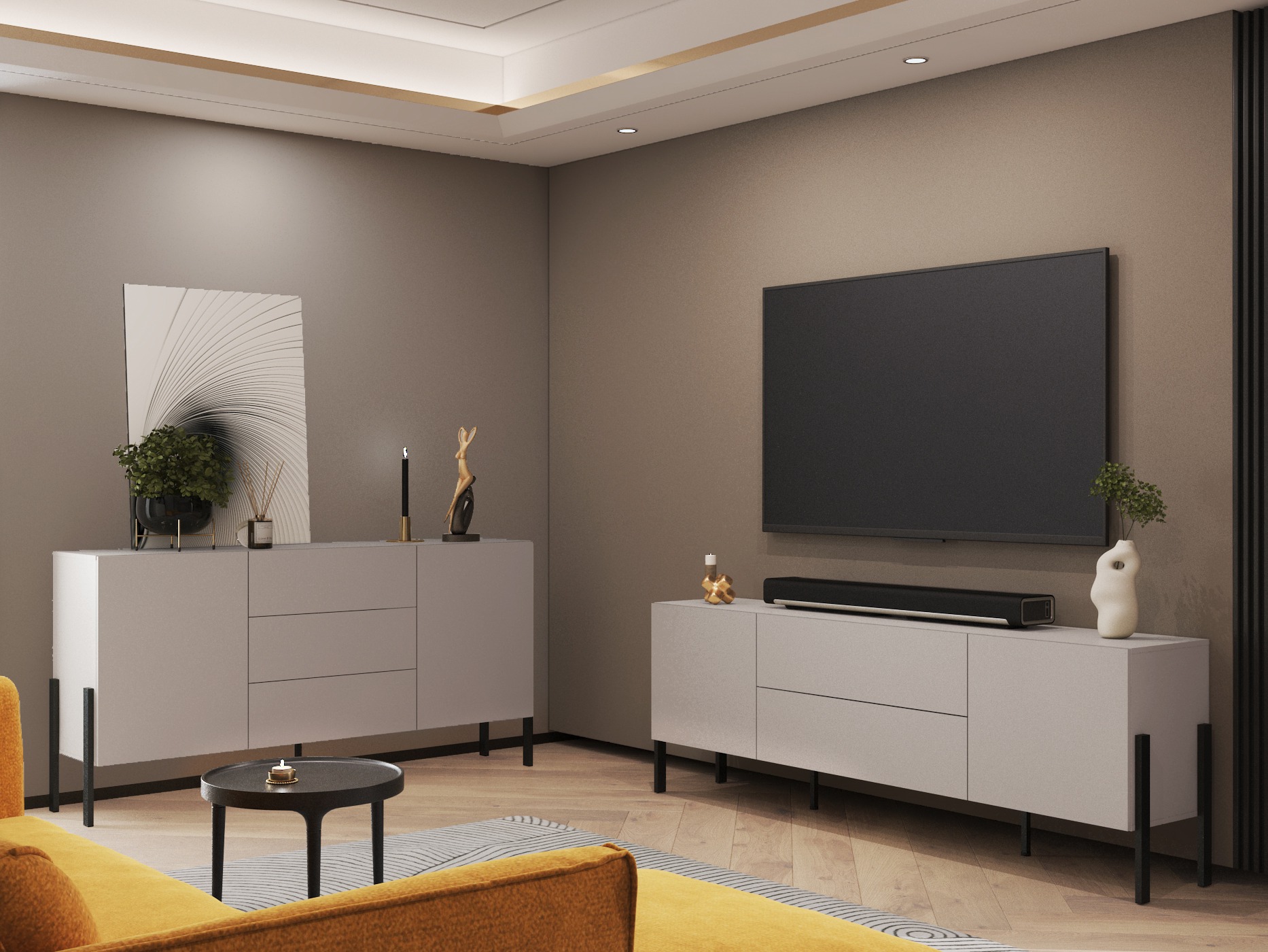 Chest of drawers Etsore 101 (Cashmere)