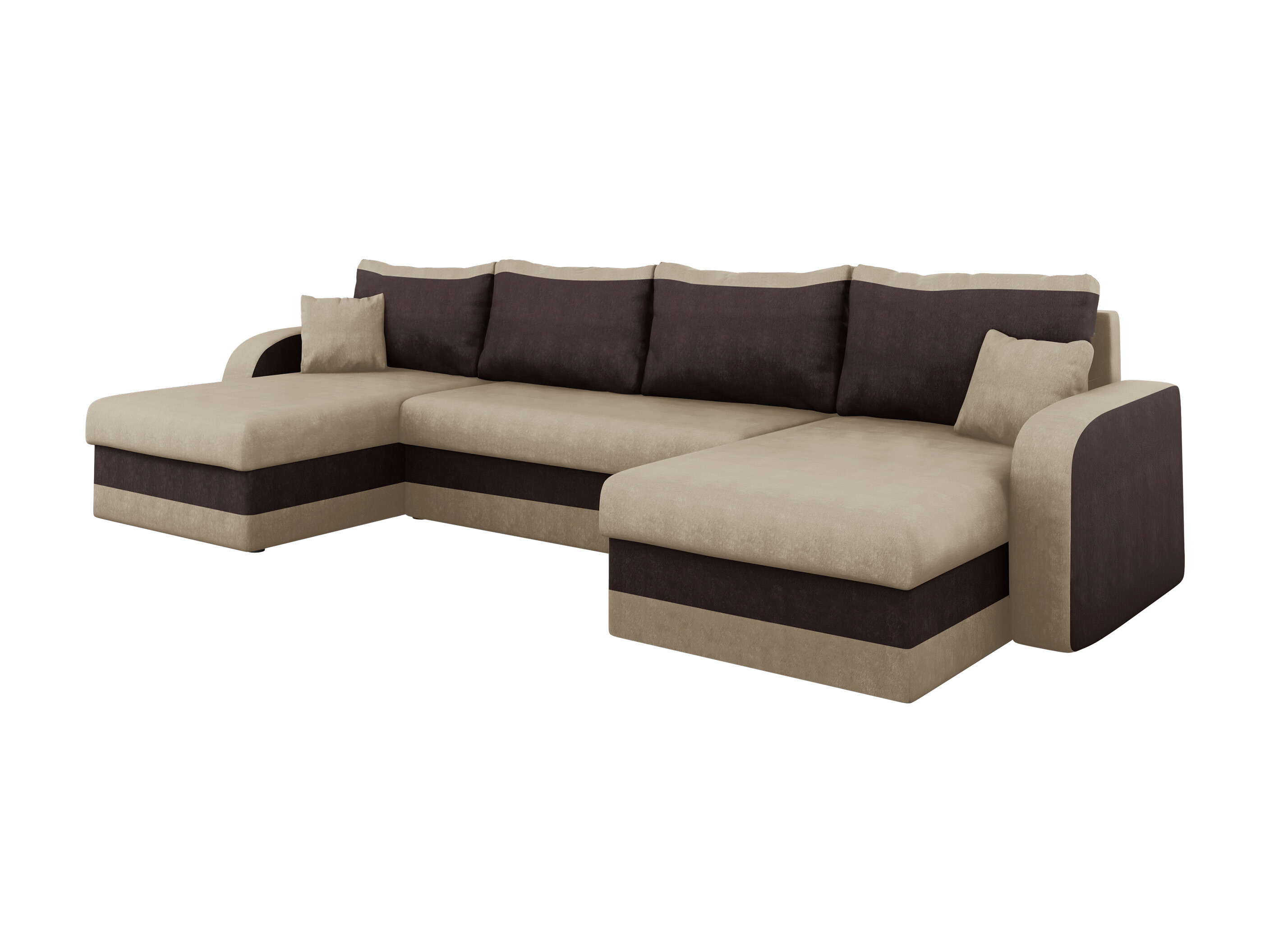 Corner sofa Comfivo 233 (Alova 07 + Alova 68)