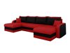 Corner sofa Comfivo 233 (Mikrofaza 22 + Mikrofaza 15)