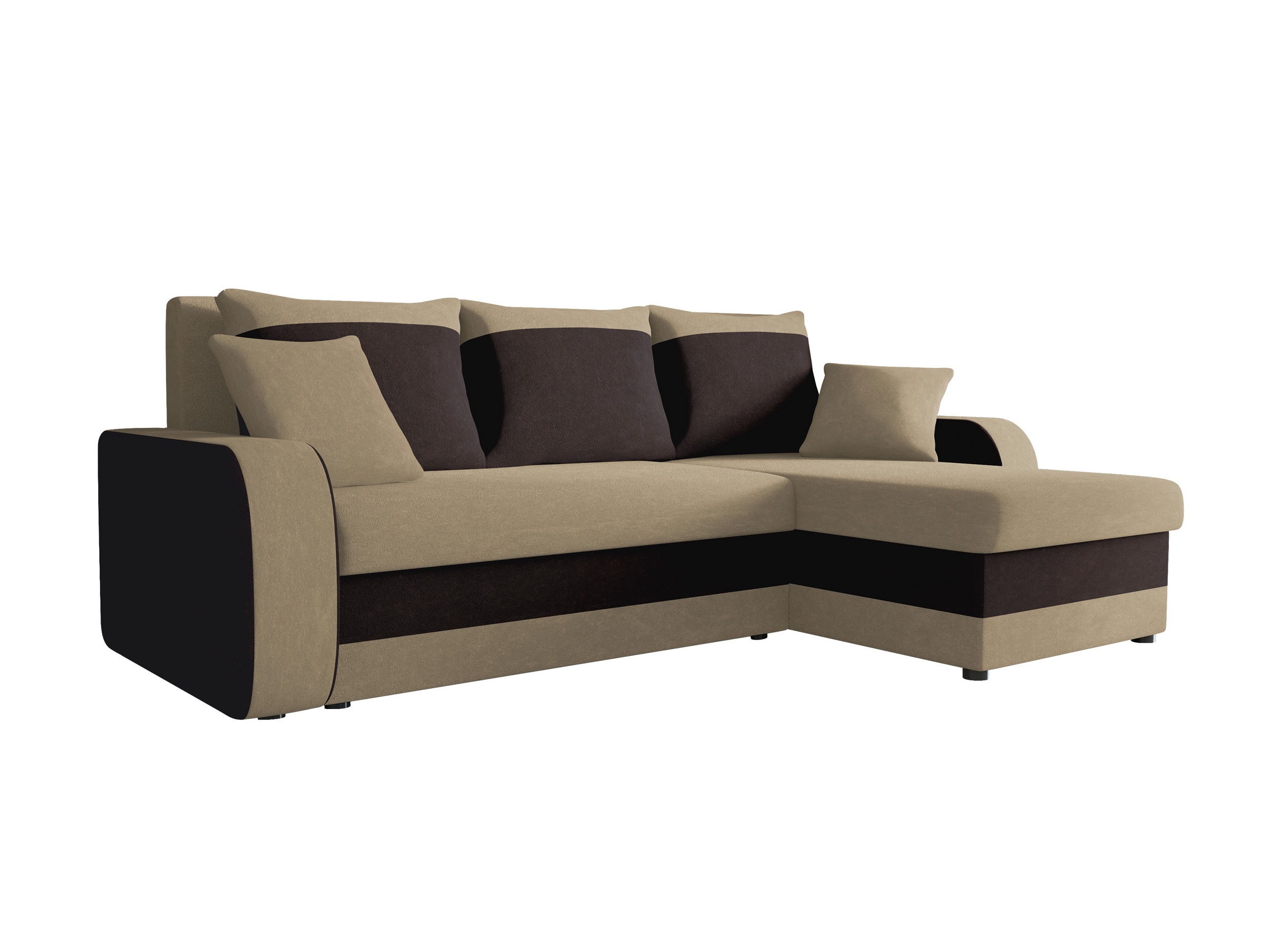 Corner sofa Comfivo Melissa I (Alova 07 + Alova 68)