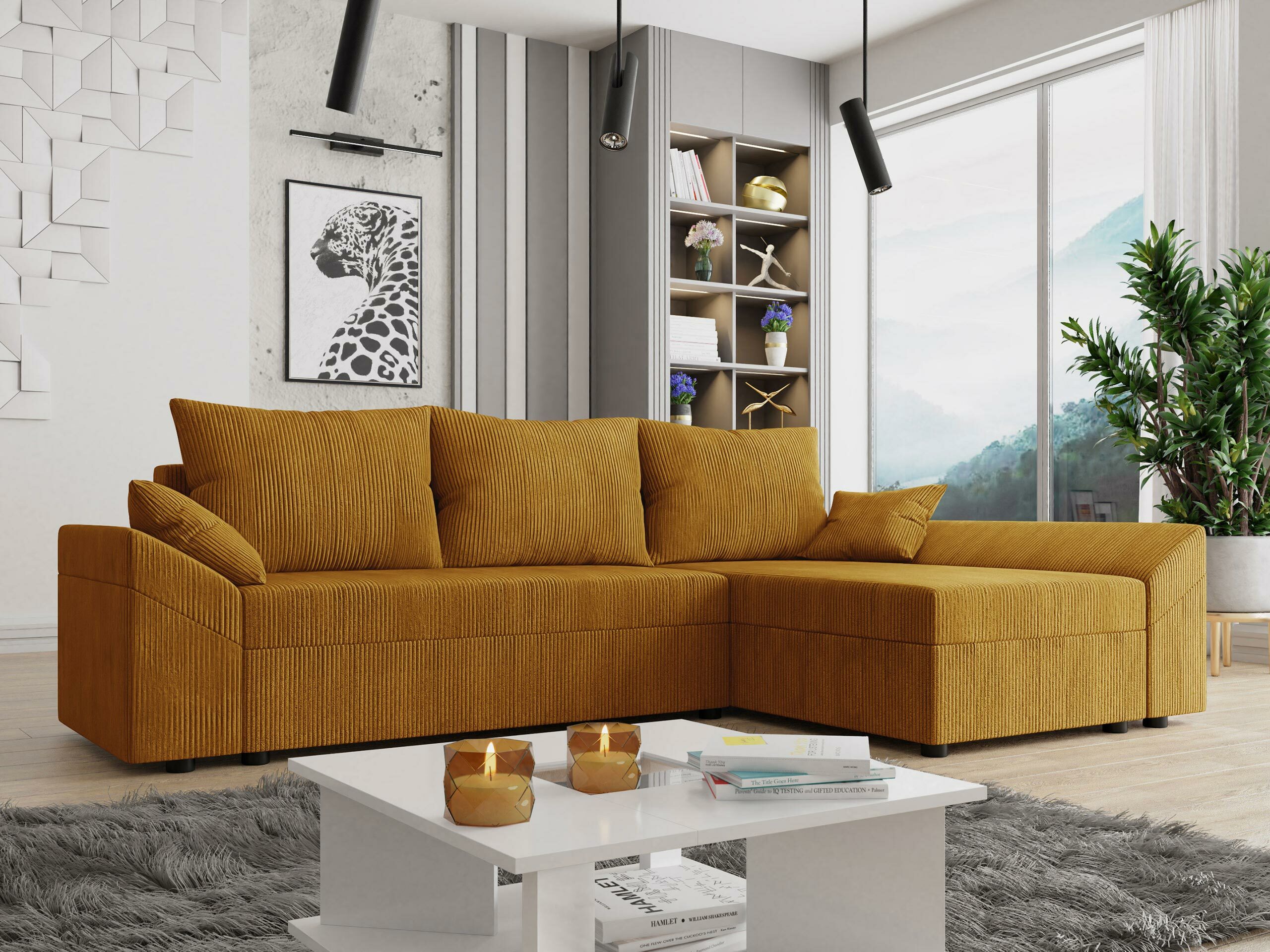 Corner sofa Memphis 104 (Poso 01)