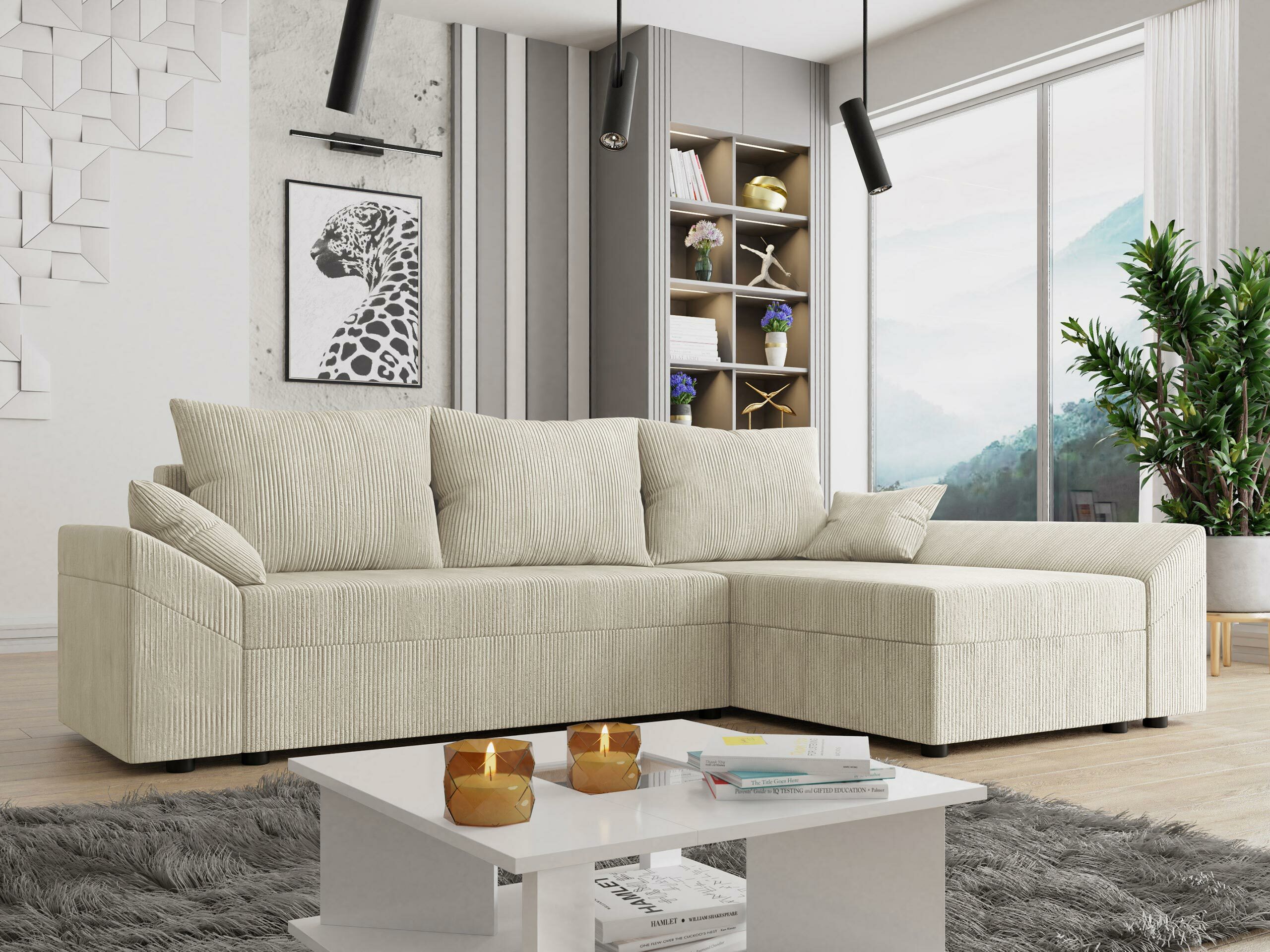 Corner sofa Memphis 104 (Poso 100)