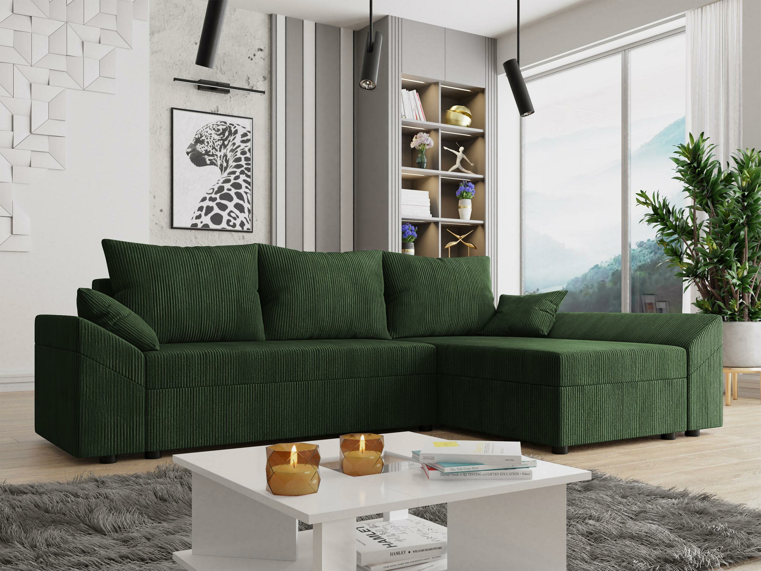 Corner sofa Memphis 104 (Poso 14)