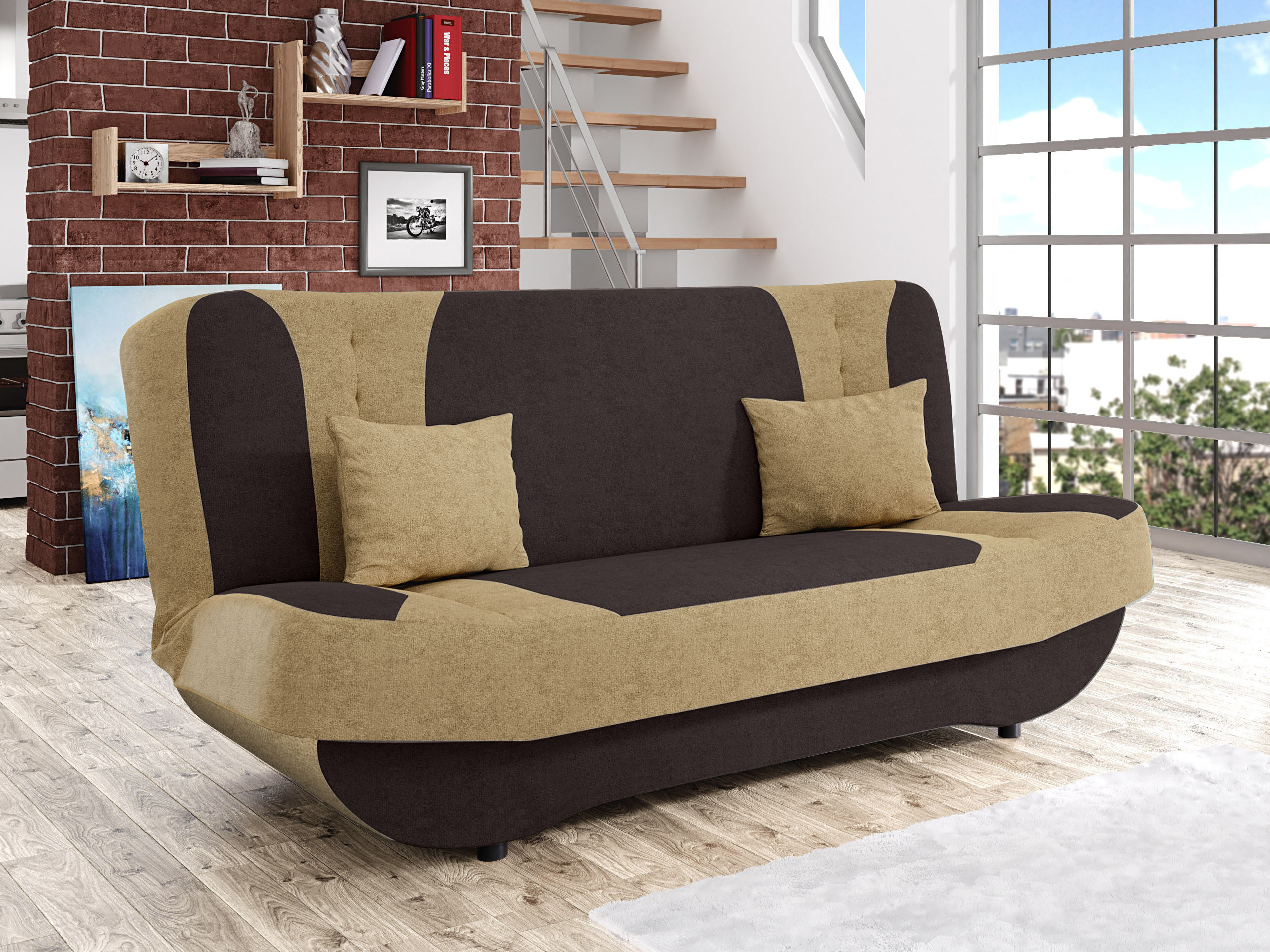 Sofa bed Comfivo 239 (Alova 68 + Alova 07)