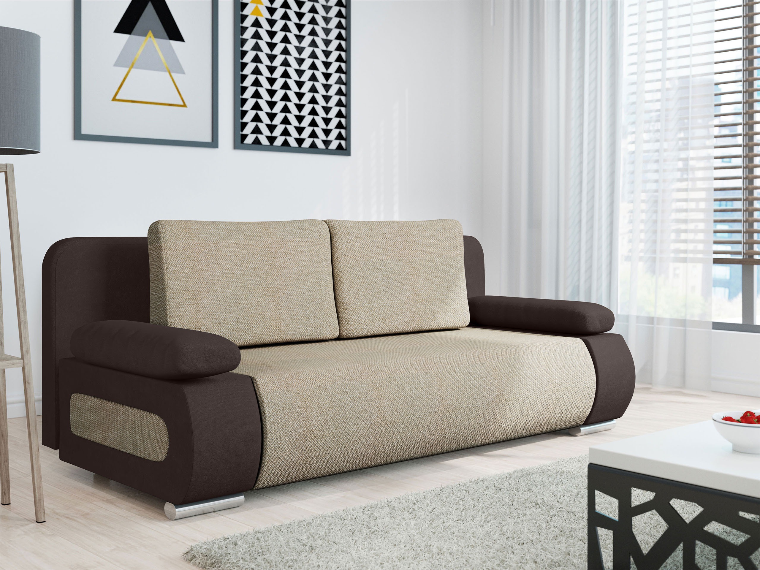Sofa bed Comfivo Pudor (Alova 68 + Matana 17)