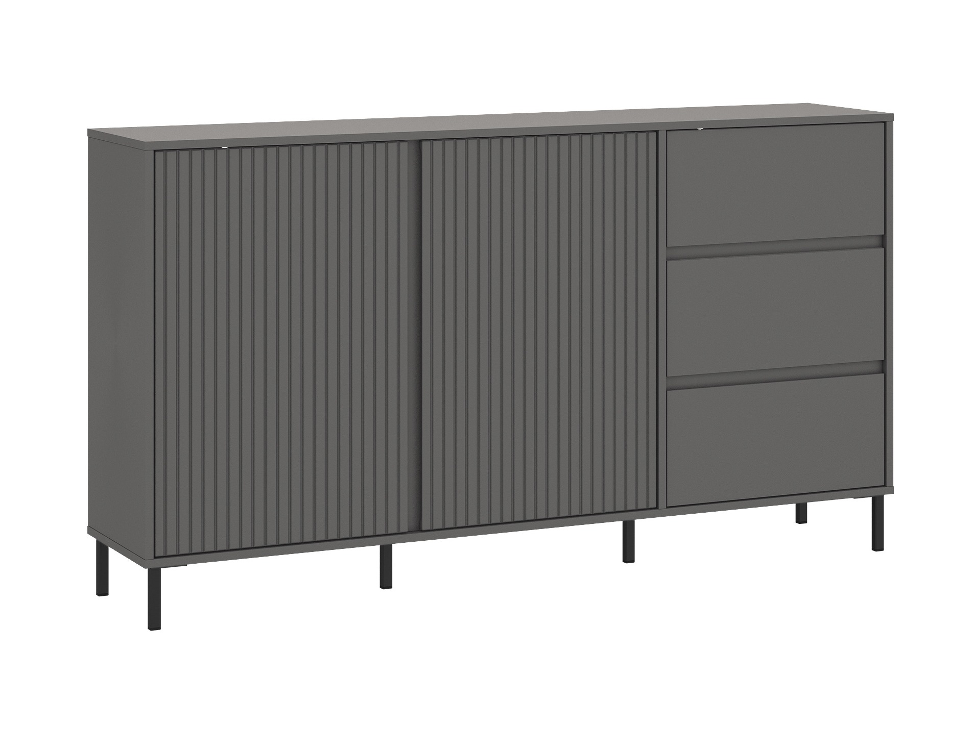 Chest of drawers Ruvrevi 102 (Anthracite)