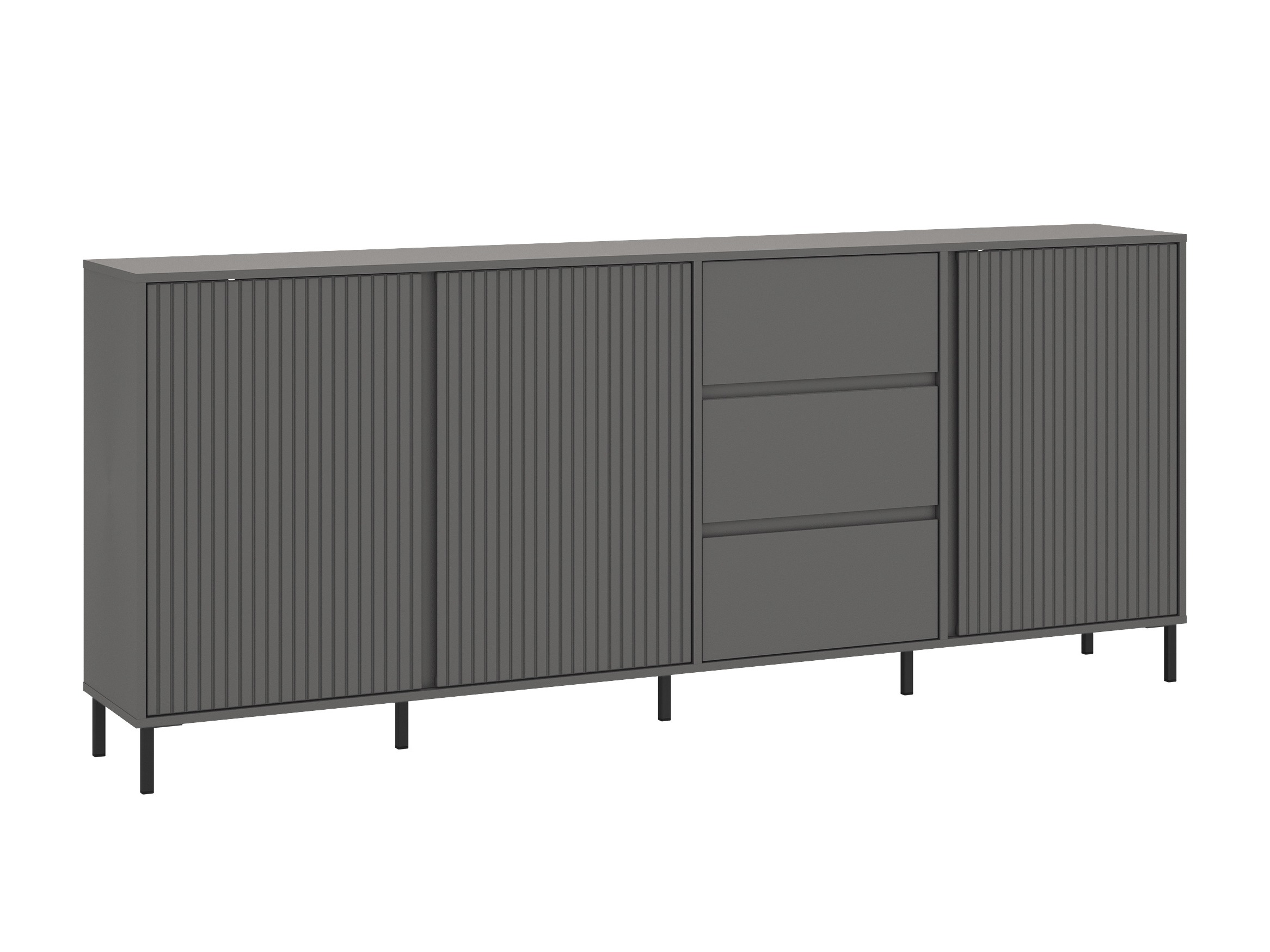 Chest of drawers Ruvrevi 103 (Anthracite)