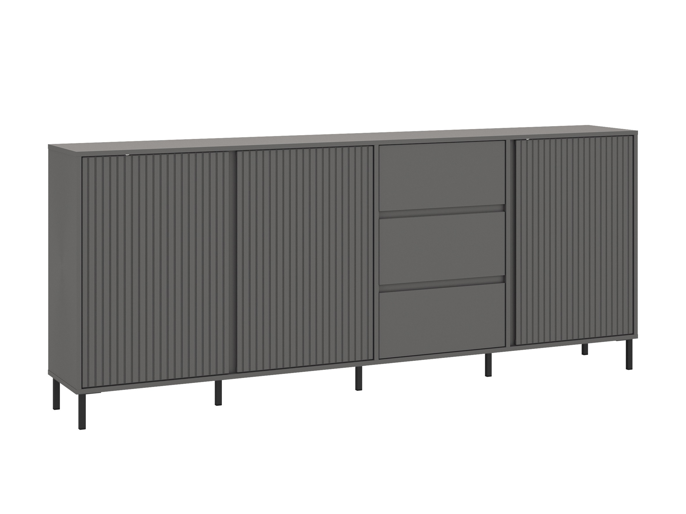 Living room set Ruvrevi 105 (Anthracite)