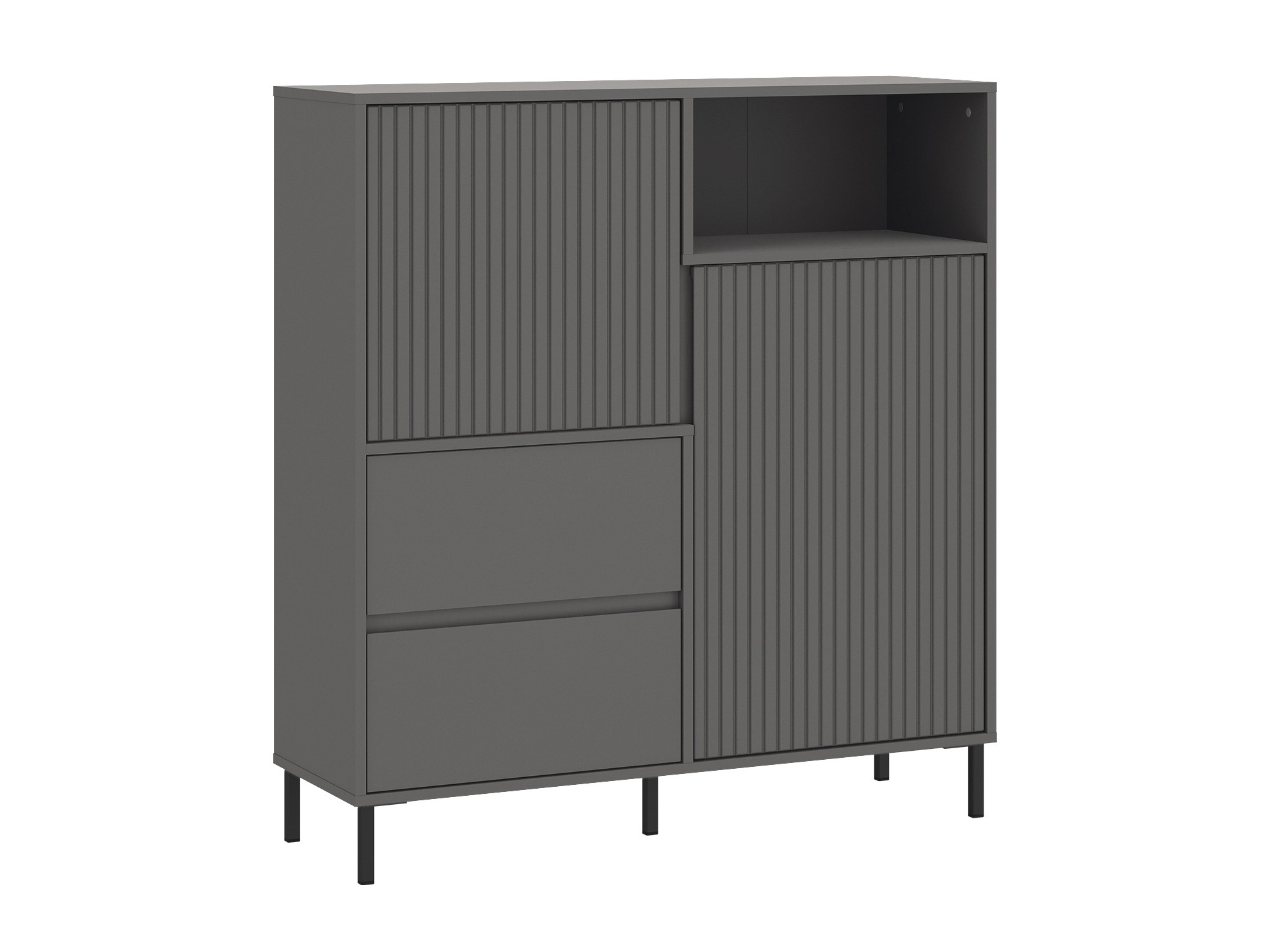 Living room set Ruvrevi 106 (Anthracite)