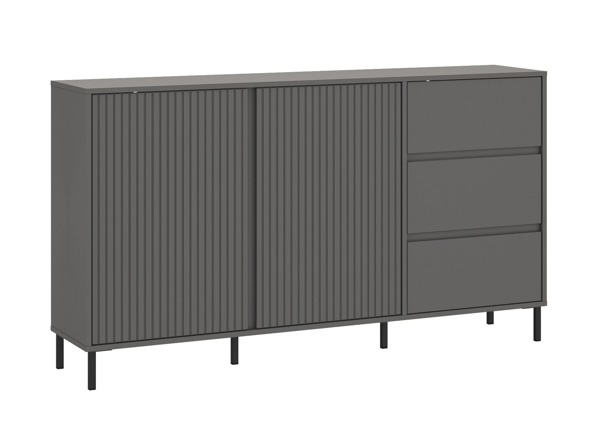 Living room set Ruvrevi 106 (Anthracite)