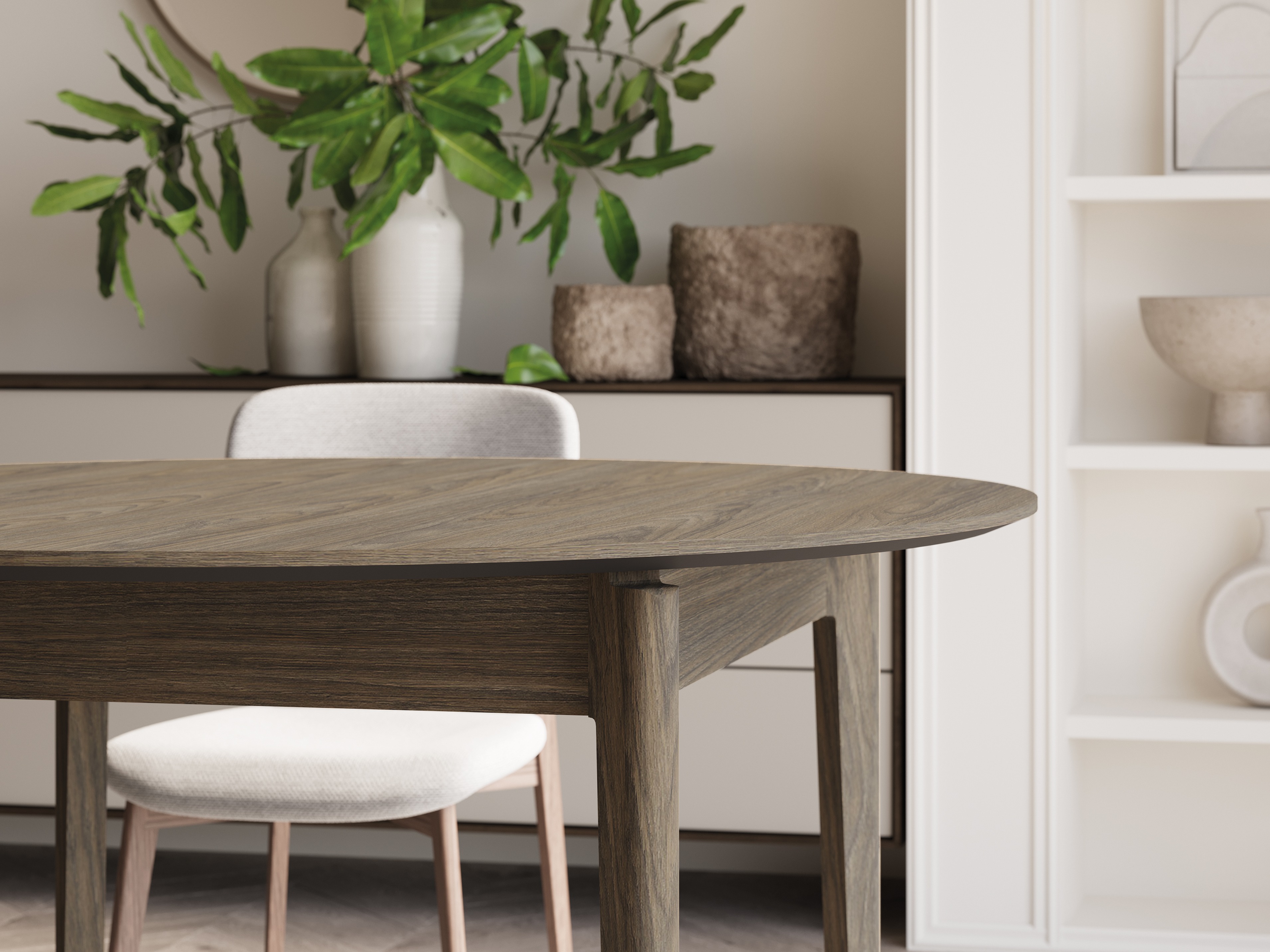 Table Fresno 180 (Dark oak)