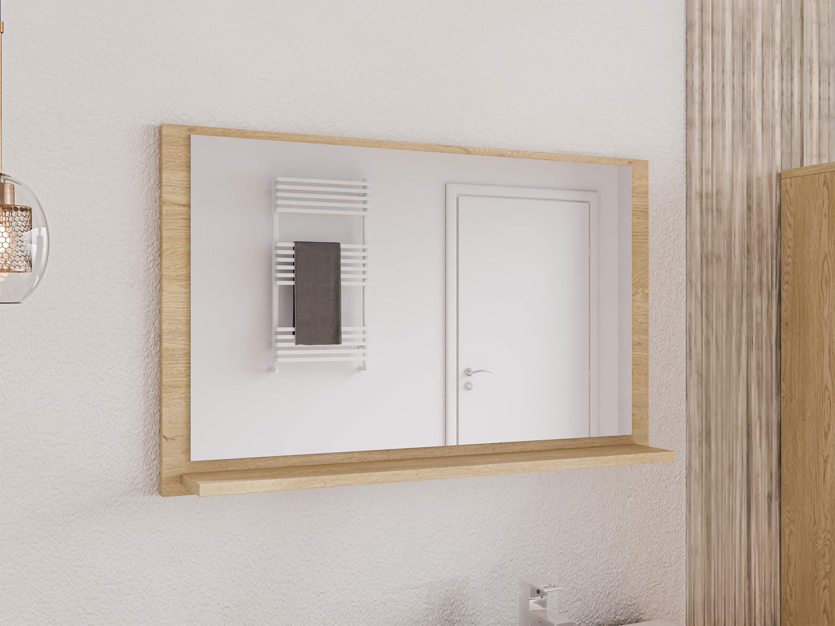 Bathroom mirror Providence 195 (Oak)