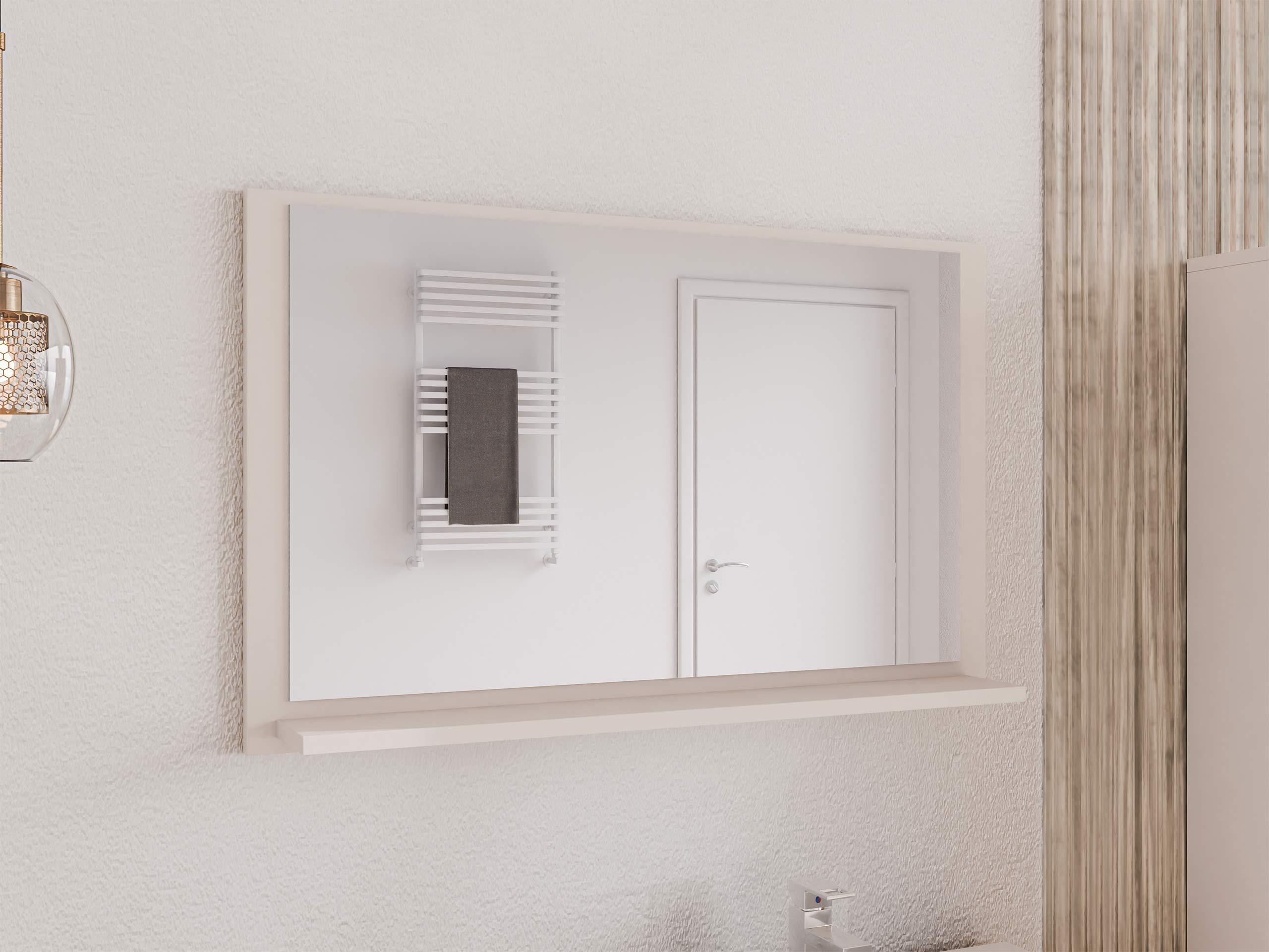 Bathroom mirror Sodalis (Cashmere)