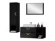Bathroom set Providence 196 (Black)